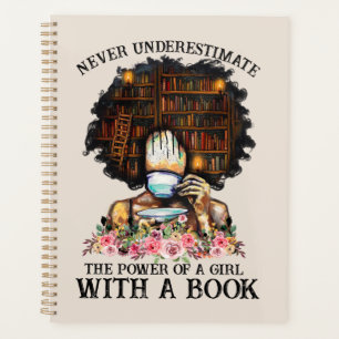 Power of a Girl with a Book Planner