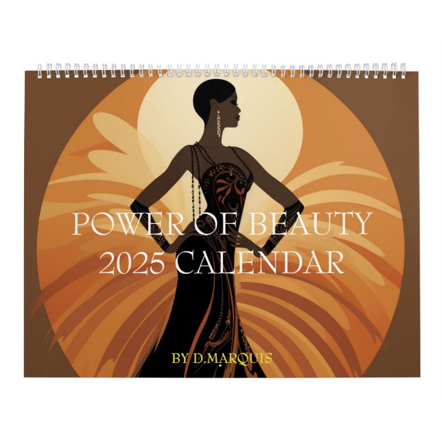 POWER OF BEAUTY 2025 CALENDAR Volume One (Cover)