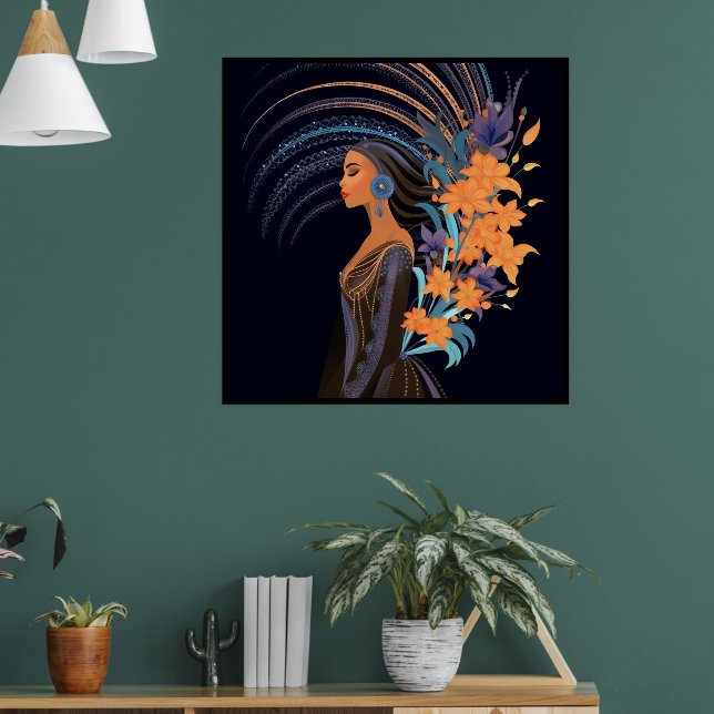 POWER OF BEAUTY #5 POSTER (Living Room 1)