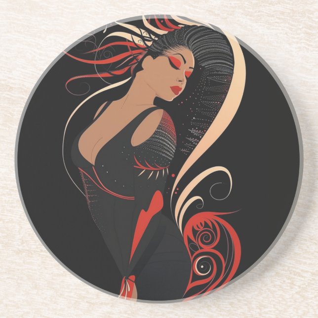 POWER OF BEAUTY #7 COASTER (Front)