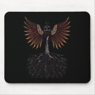 Power Of Black History Month Sticker Mouse Mat