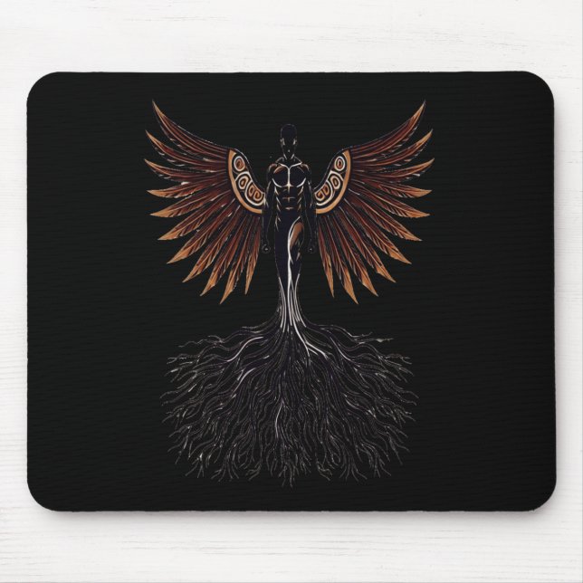 Power Of Black History Month Sticker  Mouse Mat (Front)