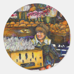 Power of Empathy Classic Round Sticker