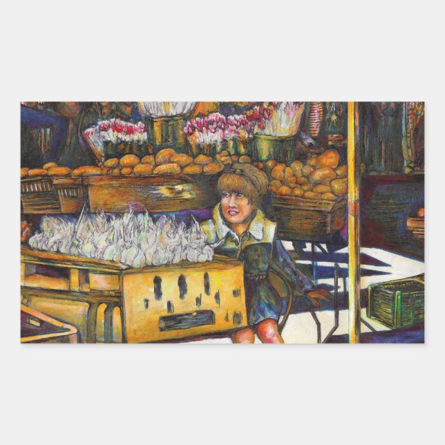 Power of Empathy Rectangular Sticker (Front)