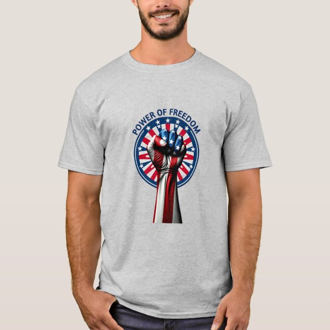 Power of Freedom  T-Shirt (Front)