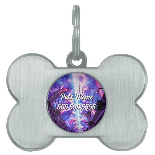 Power Of Fremont Street Pet ID Tag (Front)