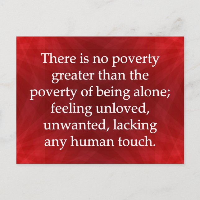 Power of Human Touch Postcard (Front)