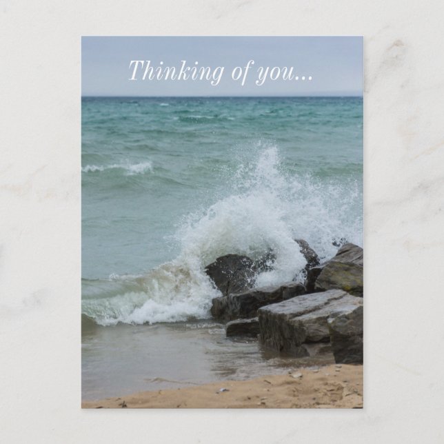 Power Of Lake Huron Postcard (Front)