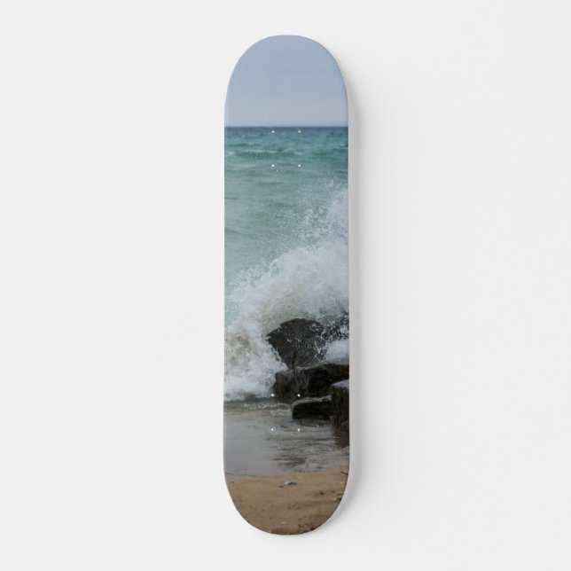 Power Of Lake Huron Skateboard (Front)