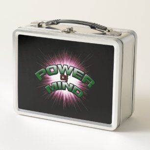 Power Of Mind Metal Lunch Box
