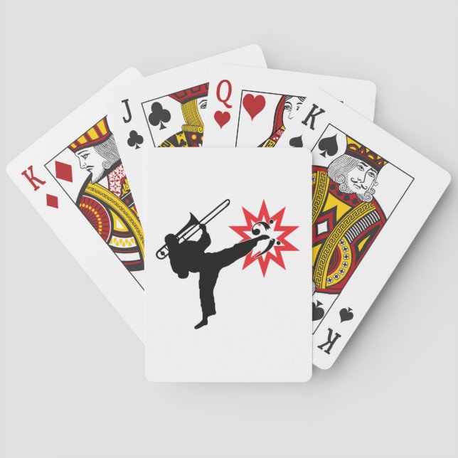 Power of Music Playing Cards (Back)