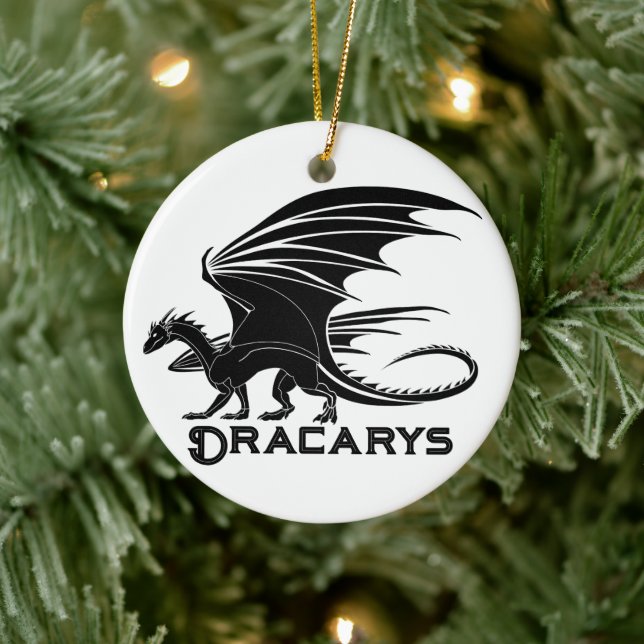 Power of Mythical Fire: Dracarys Enchantment Ceramic Tree Decoration (Tree)