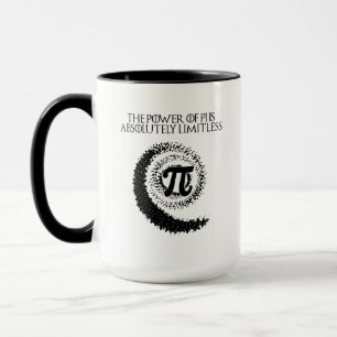 Power Of Pi Absolutely Limitless Math Design Mug