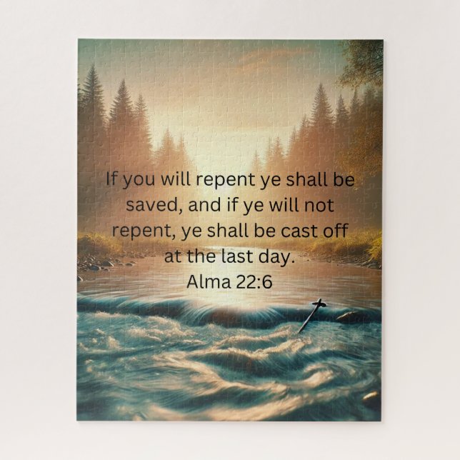 Power of Repentance Inspirational Puzzle (Vertical)