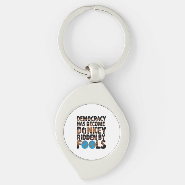 Power of the Ignorant  Key Ring (Front)
