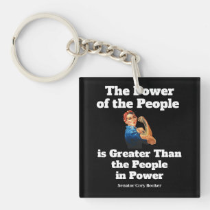 Power of the People Keychain