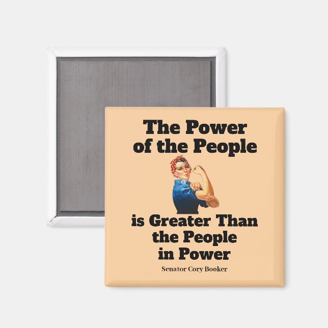 Power of the People Magnet (Front/Back)
