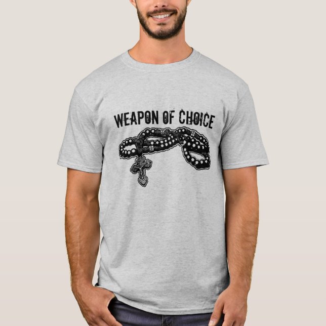 POWER OF THE ROSARY T-Shirt (Front)