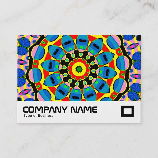 Power of Tin Toys Kaleidoscope Business Card (Front)
