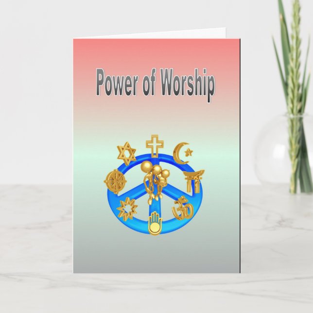 Power of Worship Card (Front)