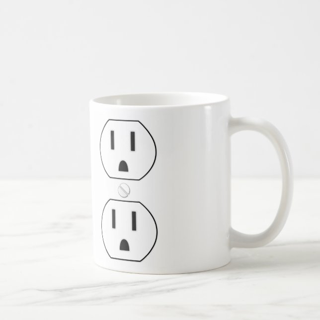 Power Outlet Coffee Mug (Right)