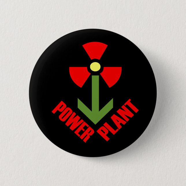 Power Plant Button (black) (Front)