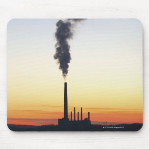 Power Plant Smoke Stack Mouse Mat