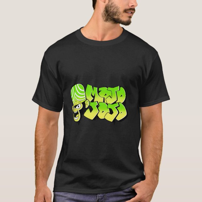 Power Puff Girls Mojo Jojo Street Art Evil Hood Gr T-Shirt (Front)