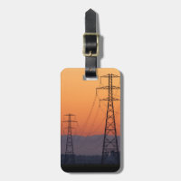 Power Pylons at Sunset