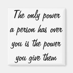 Power Quote Magnet