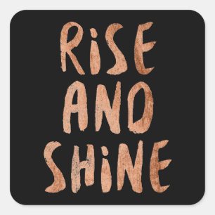 Power Quotes I Square Sticker