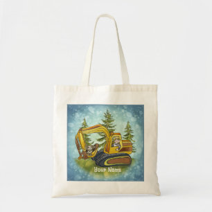 Power Shovel Kid Tote Bag