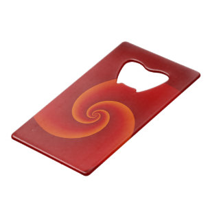 Power Spirals Fractal Pattern - red
