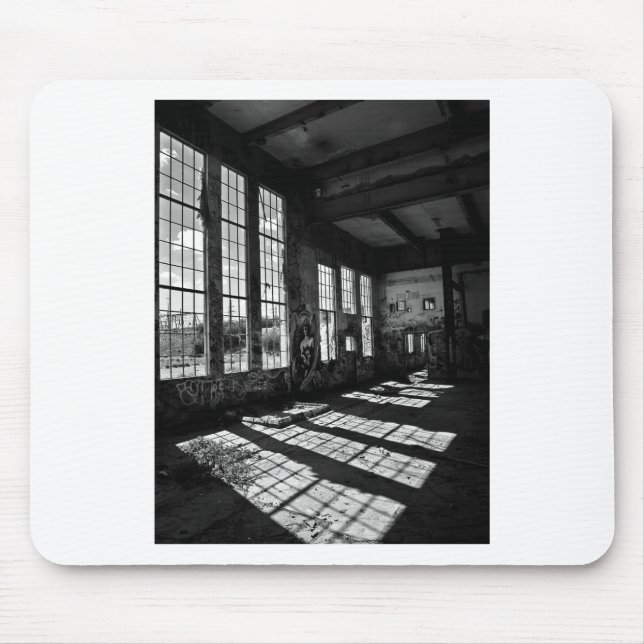 power station 8 bw mouse mat (Front)