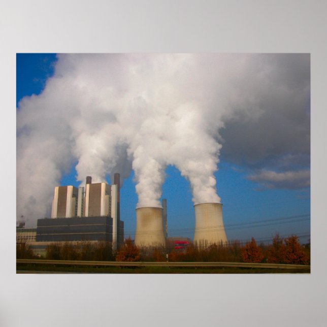 Power Station Pollution 4 Poster (Front)