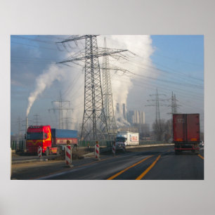 Power Station Pollution 6 Poster