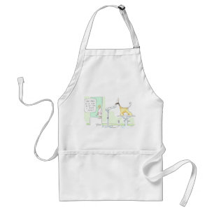 Power Surge Kabuki Cartoon Apron