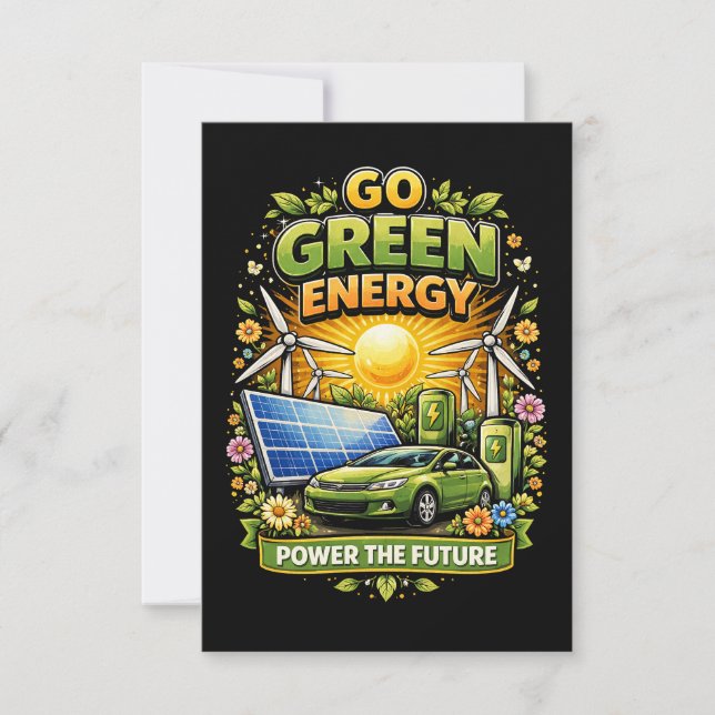 Power the Future Thank You Card (Front)