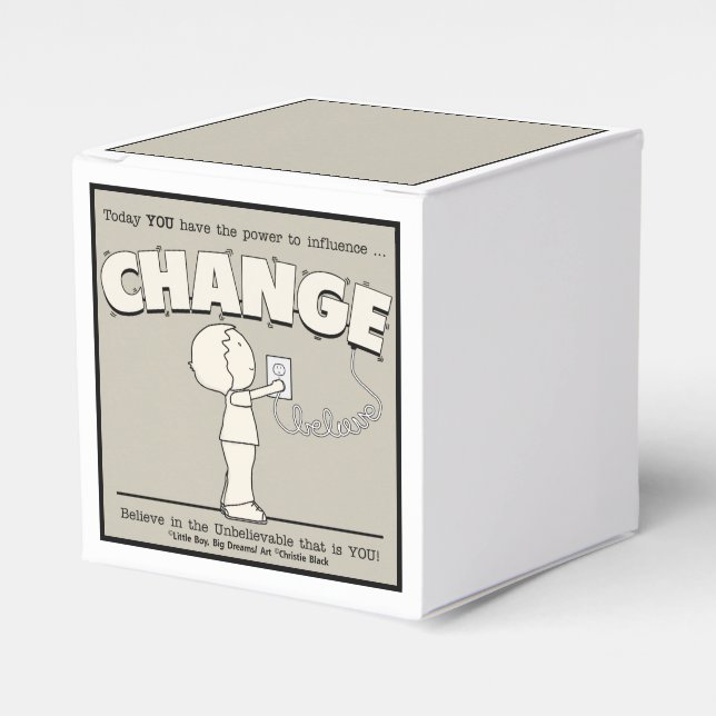 Power To Change Favour Box (Front Side)