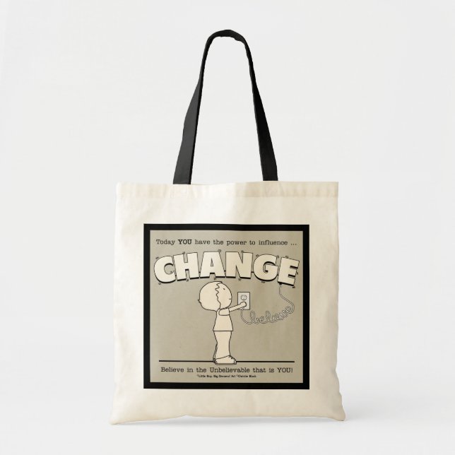 Power To Change Tote Bag (Front)