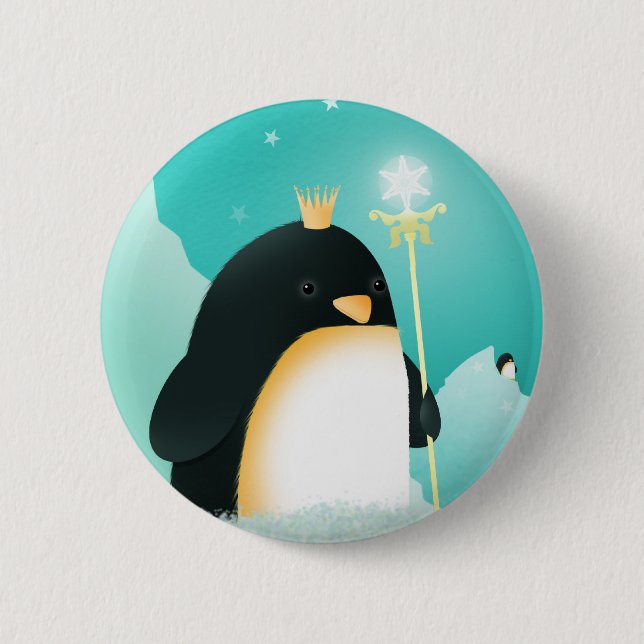Power to the penguins - Emperor pin badges (Front)