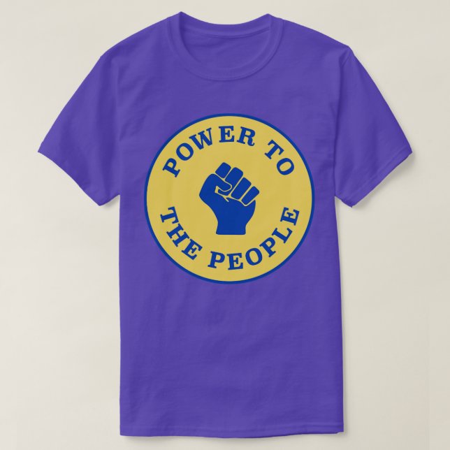 Power To The People3 T-Shirt (Design Front)
