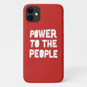 Power To The People iPhone 11 Case