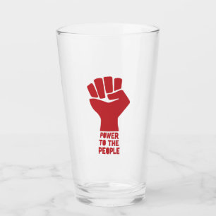 Power to the People Glass