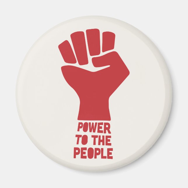 Power to the People Magnet (Front)