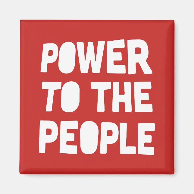 Power To The People Magnet (Front)