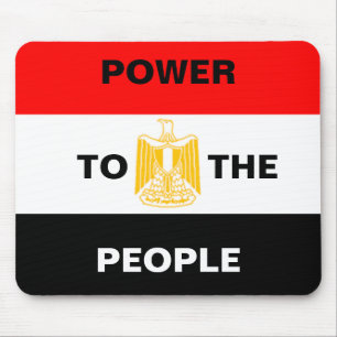 POWER TO THE PEOPLE MOUSE MAT