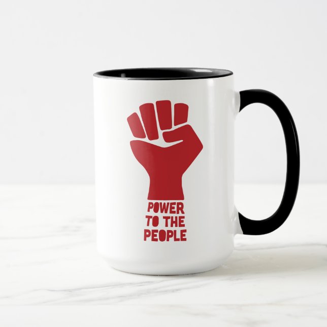 Power to the People Mug (Right)