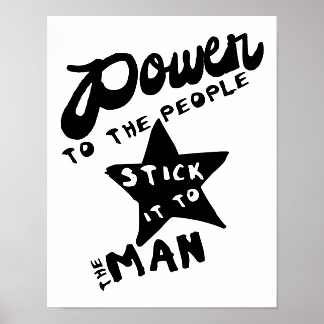 Power To The People Poster (Front)