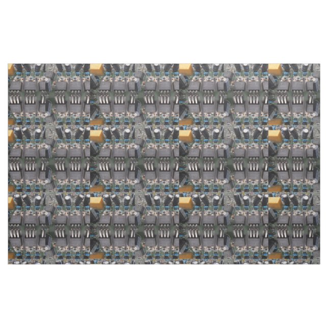 Power Transistor Circuit Fabric (Fat Quarter)